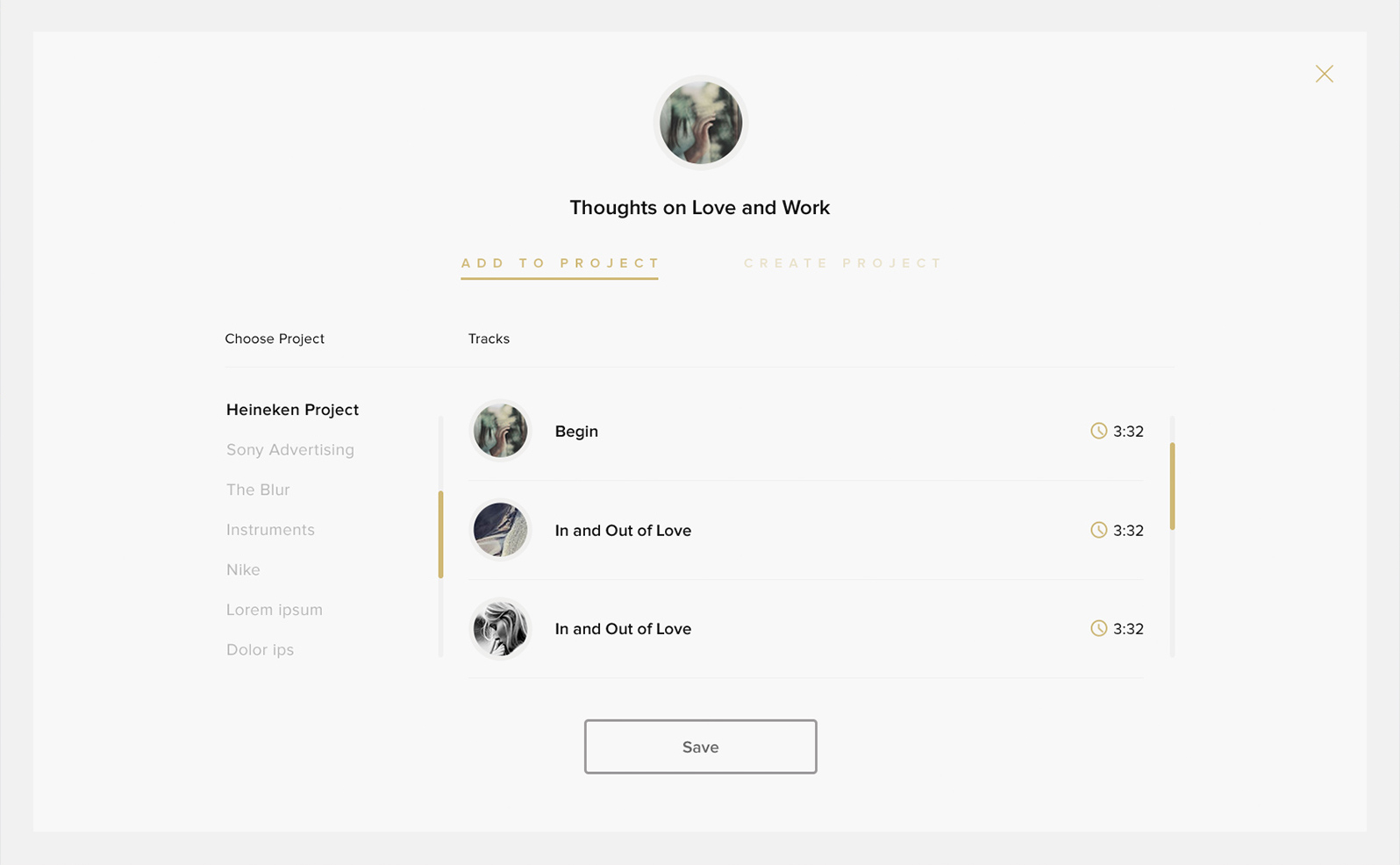 addToProject